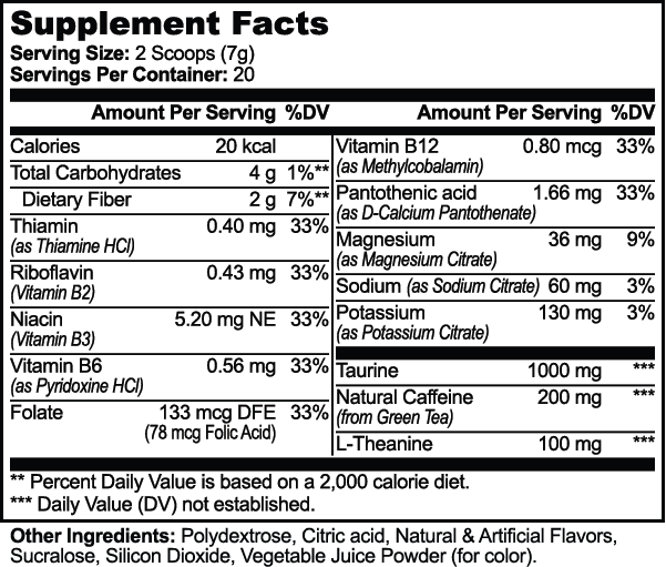 NOT FROM THIS PLANET Pre-Workout Energy Powder (Melon Creamsicle)