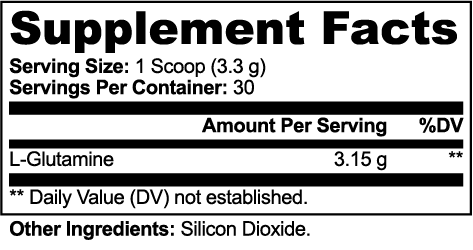 NOT FROM THIS PLANET L-Glutamine