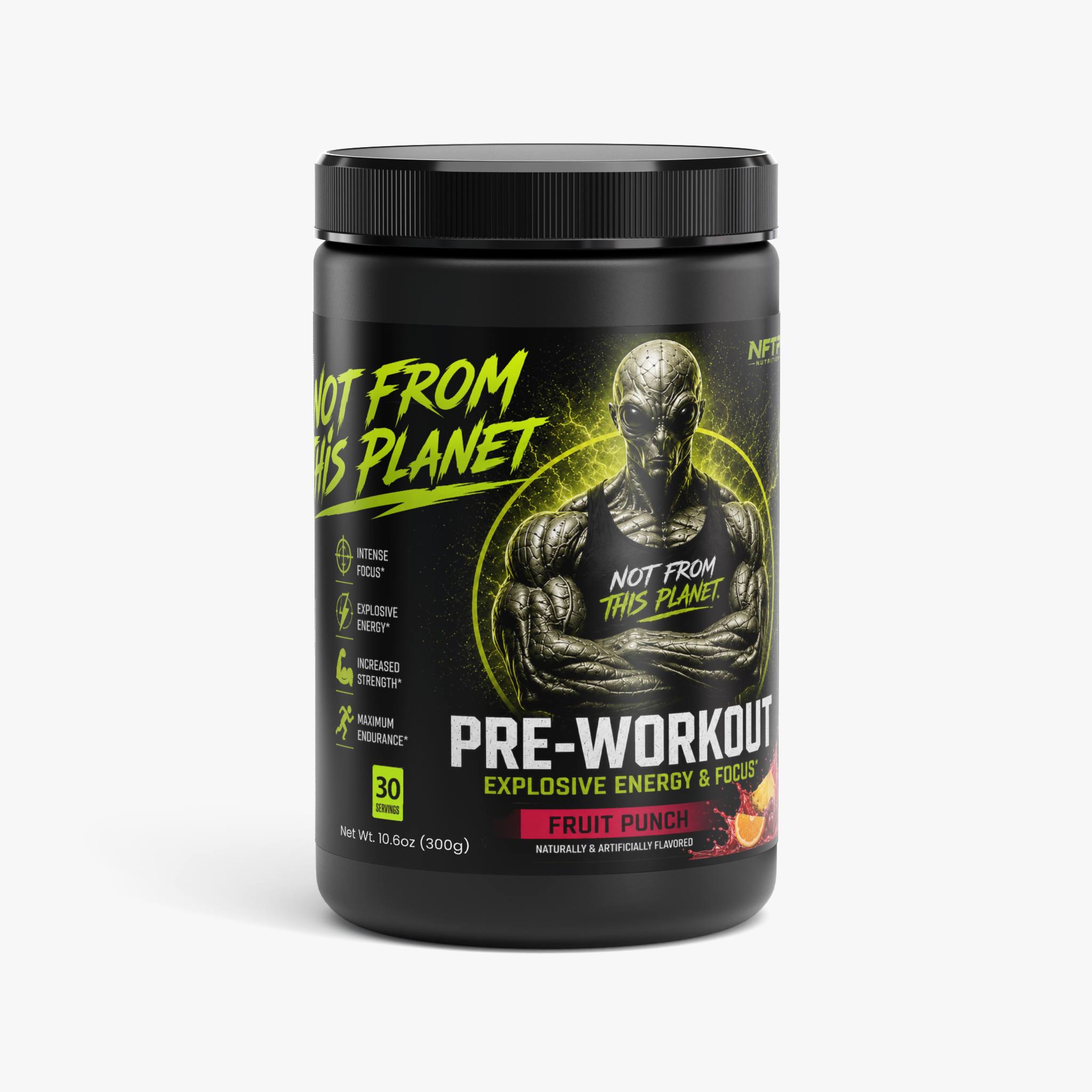 NOT FROM THIS PLANET Pre-Workout Powder (Fruit Punch)