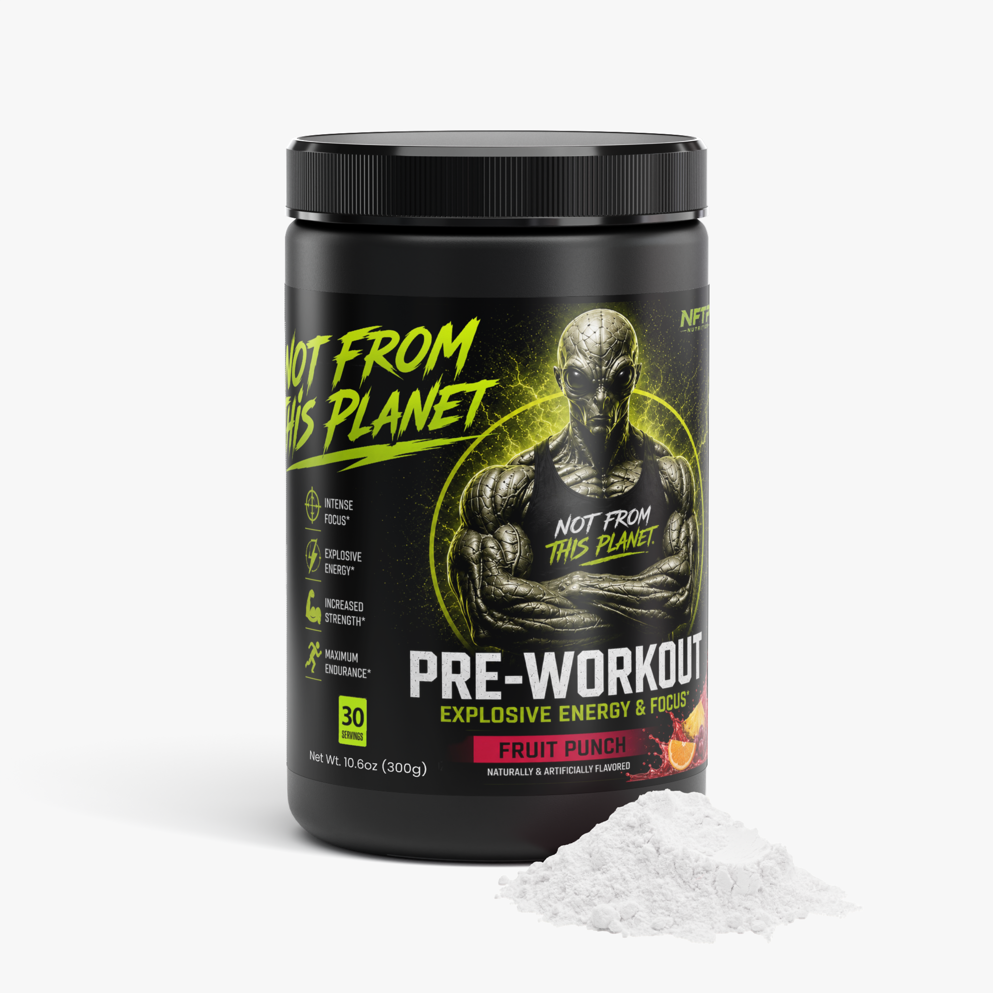 NOT FROM THIS PLANET Pre-Workout Powder (Fruit Punch)