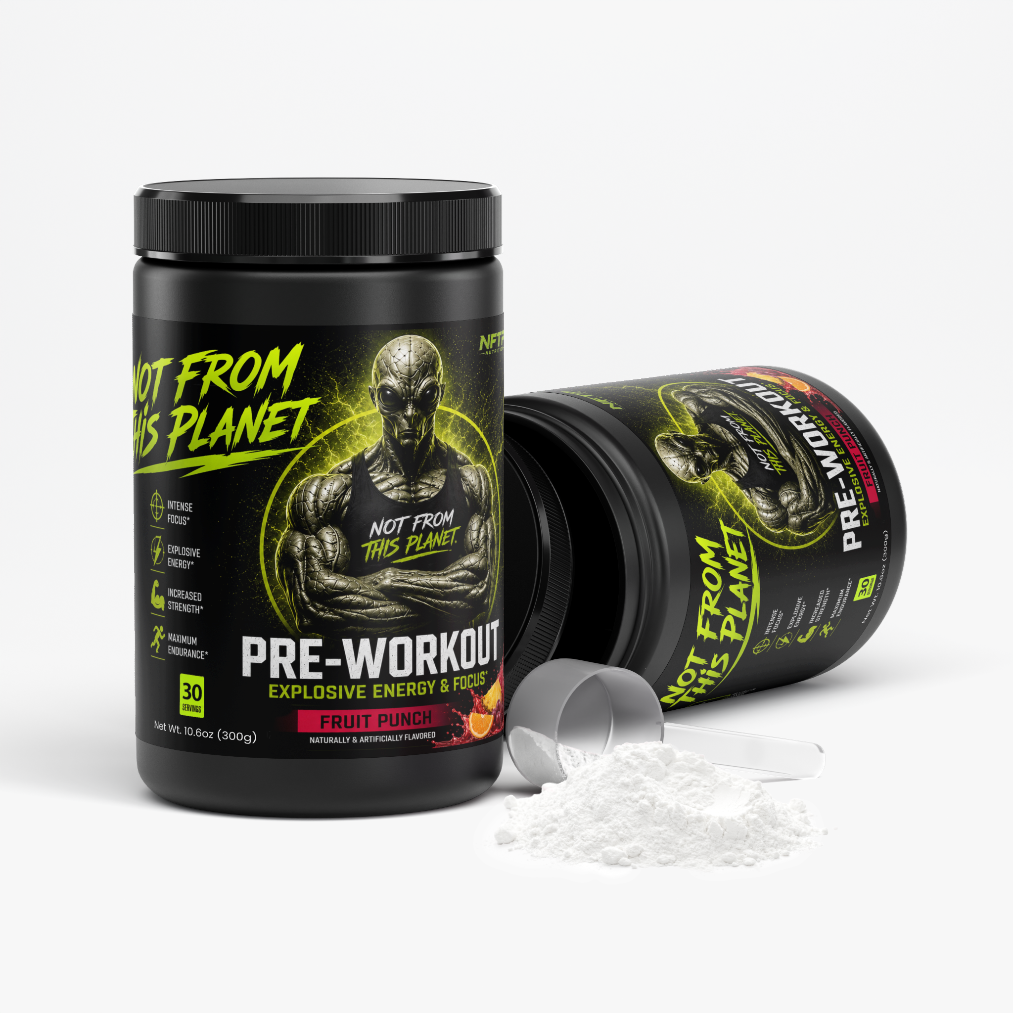 NOT FROM THIS PLANET Pre-Workout Powder (Fruit Punch)