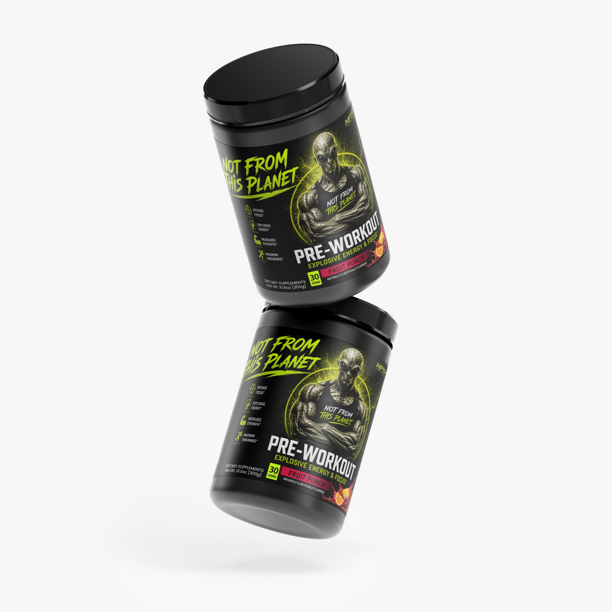 NFTP Nutrition Pre-Workout Powder (Fruit Punch)