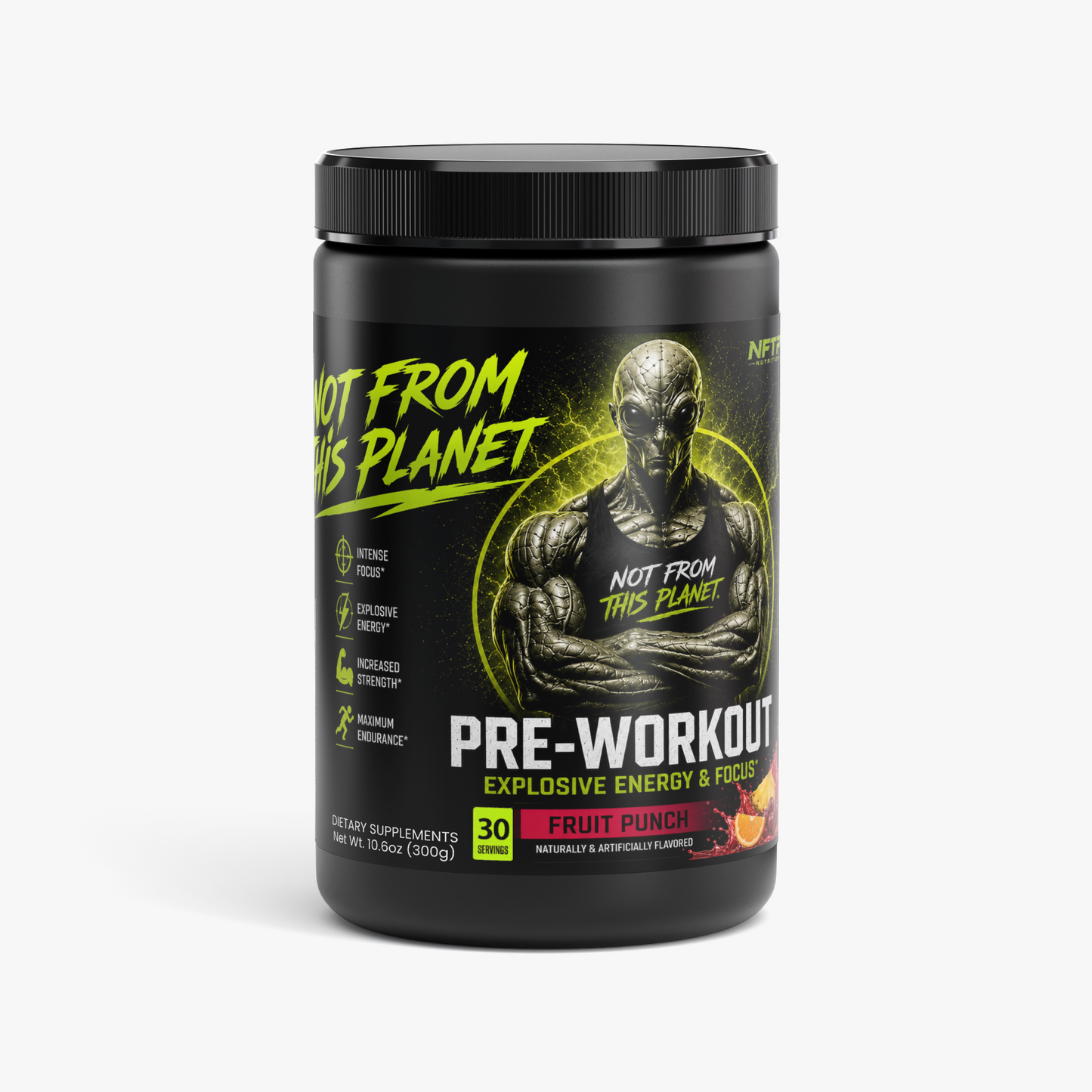 NOT FROM THIS PLANET Combo 2 Whey Protein Chocolate + Pre-Workout