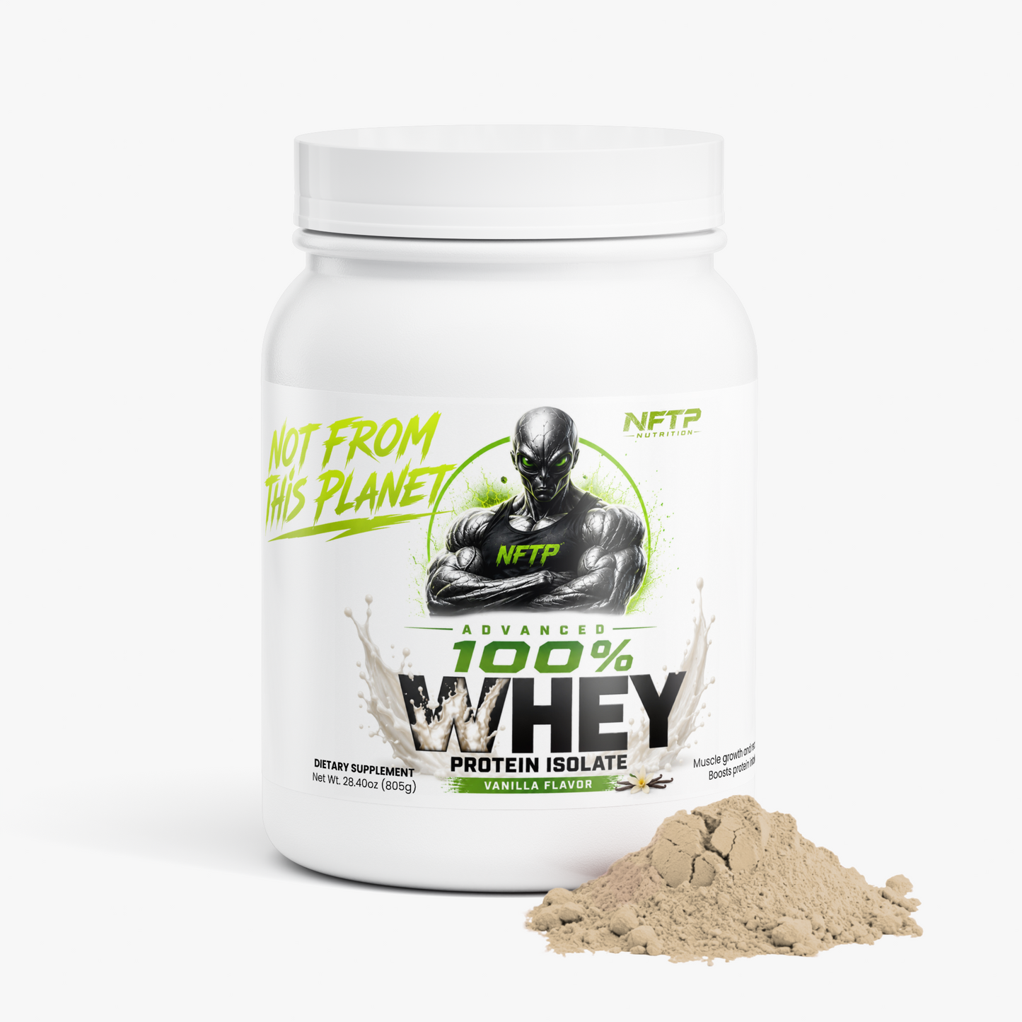 NOT FROM THIS PLANET Advanced 100% Whey Protein Isolate (Vanilla)