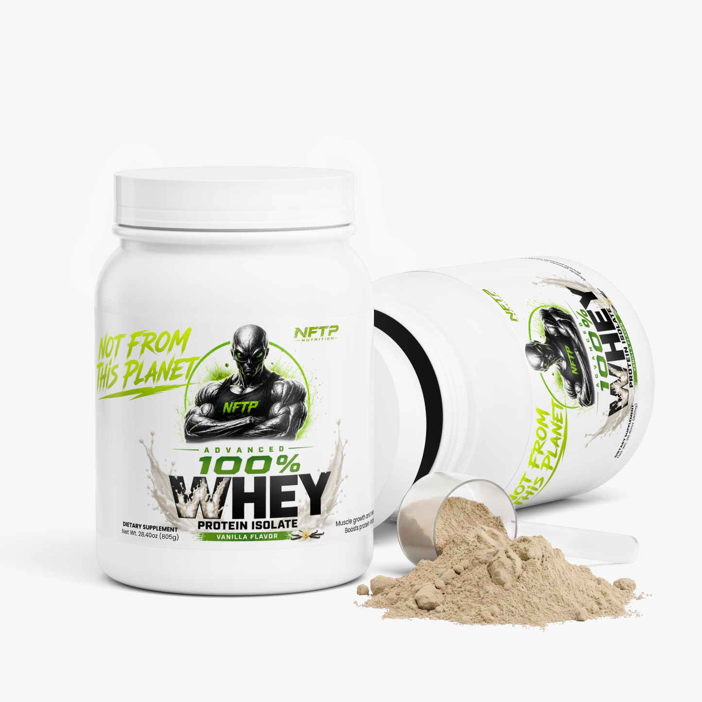 NOT FROM THIS PLANET Advanced 100% Whey Protein Isolate (Vanilla)