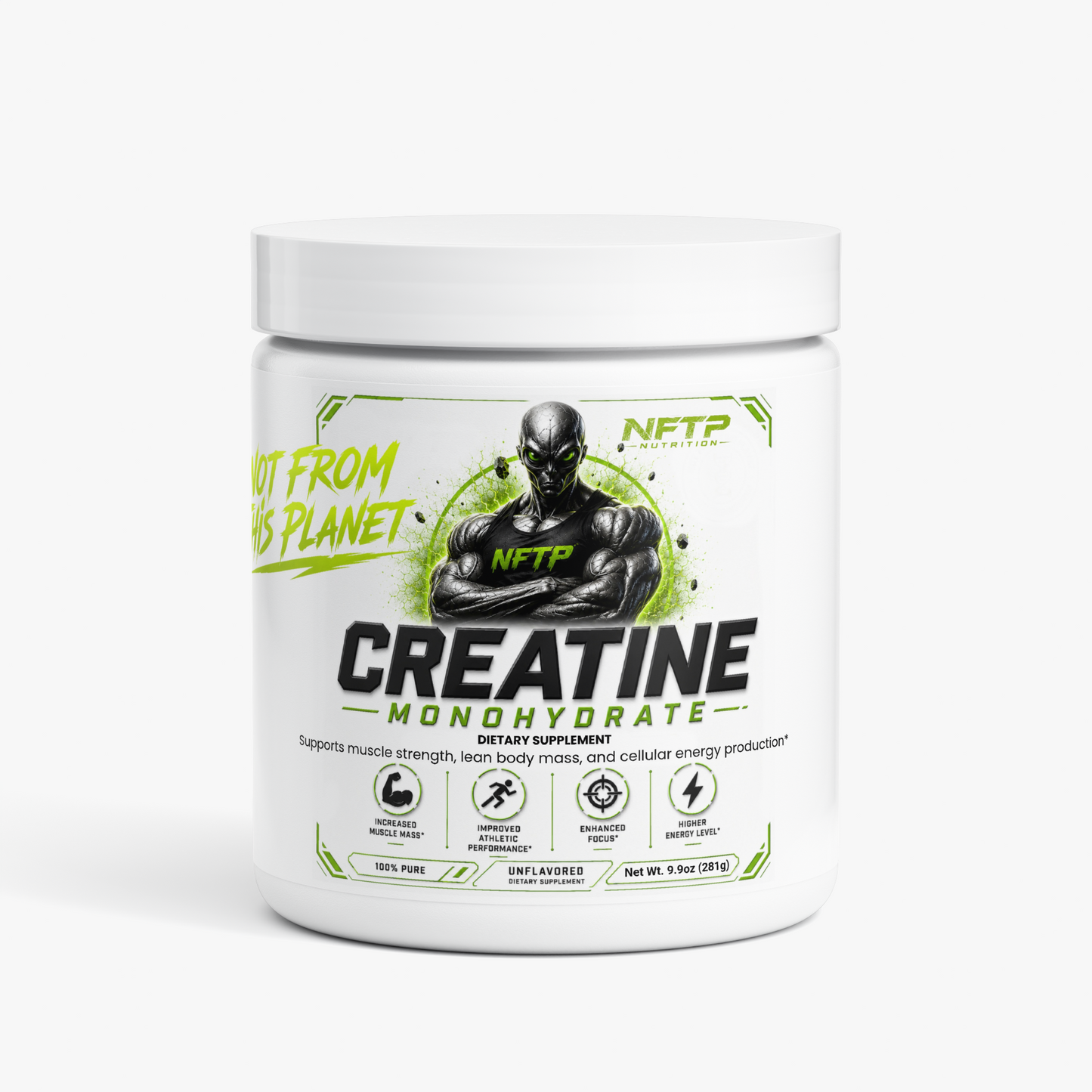 NOT FROM THIS PLANET Creatine Monohydrate