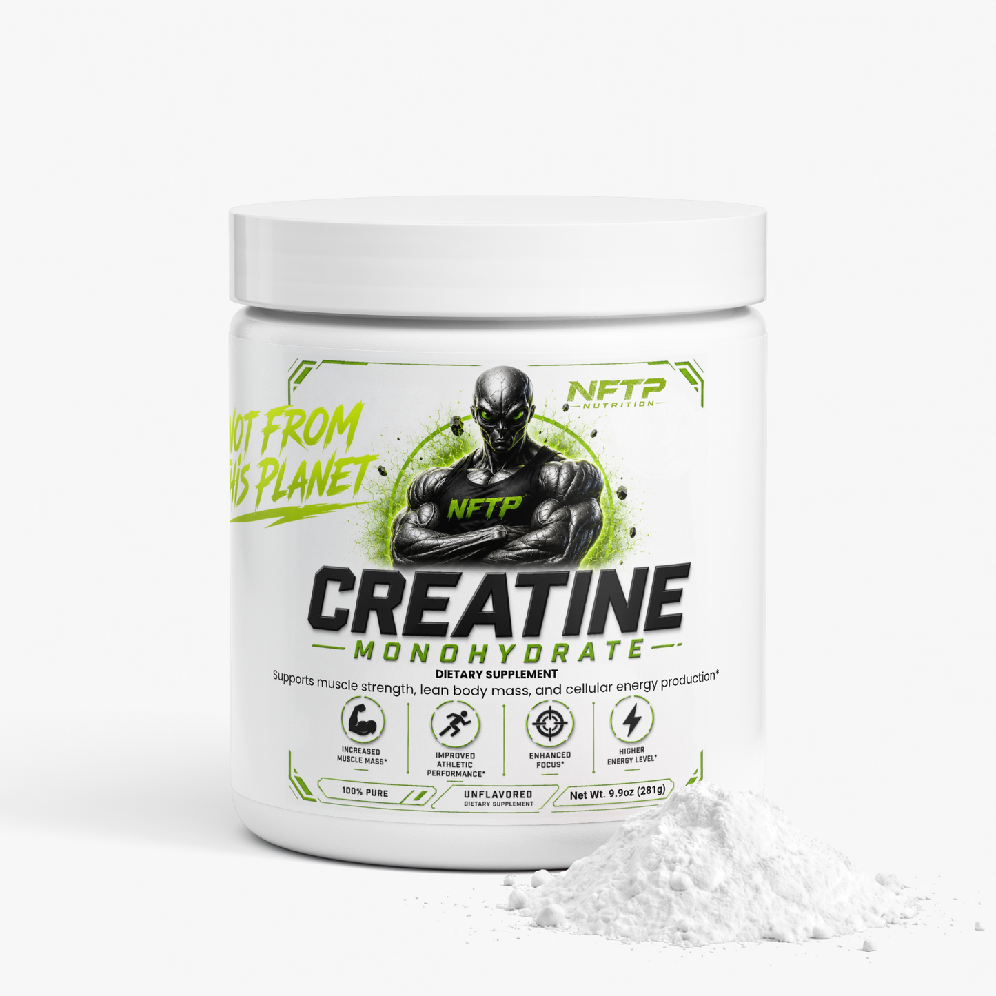 NOT FROM THIS PLANET Creatine Monohydrate