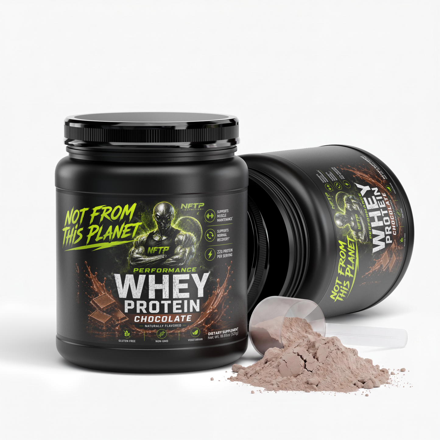 NOT FROM THIS PLANET Performance Whey Protein Blend (Chocolate)