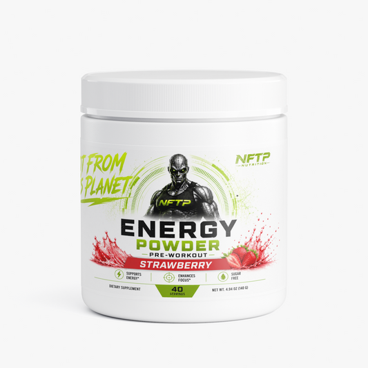 NFTP Nutrition Pre-Workout Energy Powder (Strawberry)