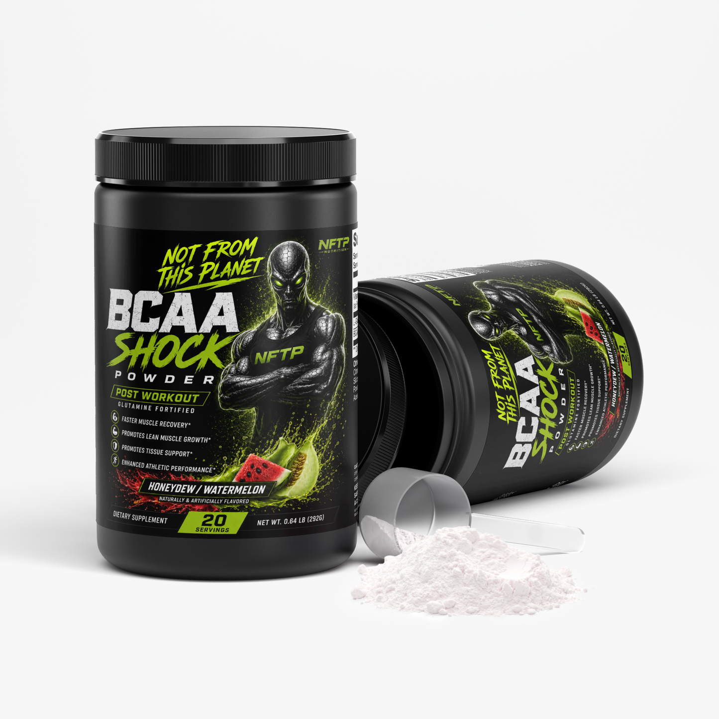 NOT FROM THIS PLANET BCAA Post Workout Powder (Honeydew/Watermelon)