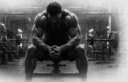 Athlete at a training plateau