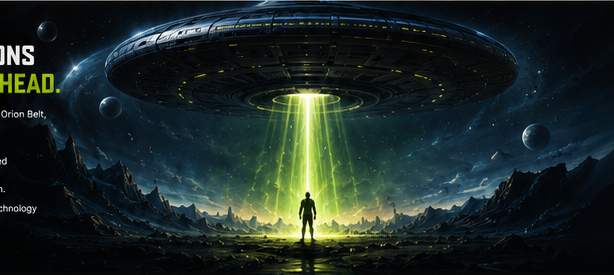 UFO discovery beyond the Orion Belt